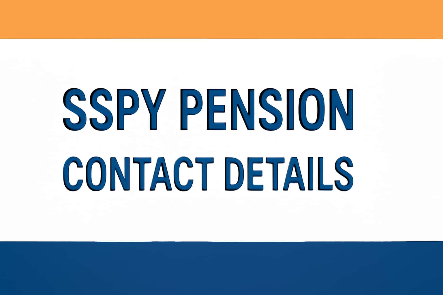 SSPY Pension Contact Details