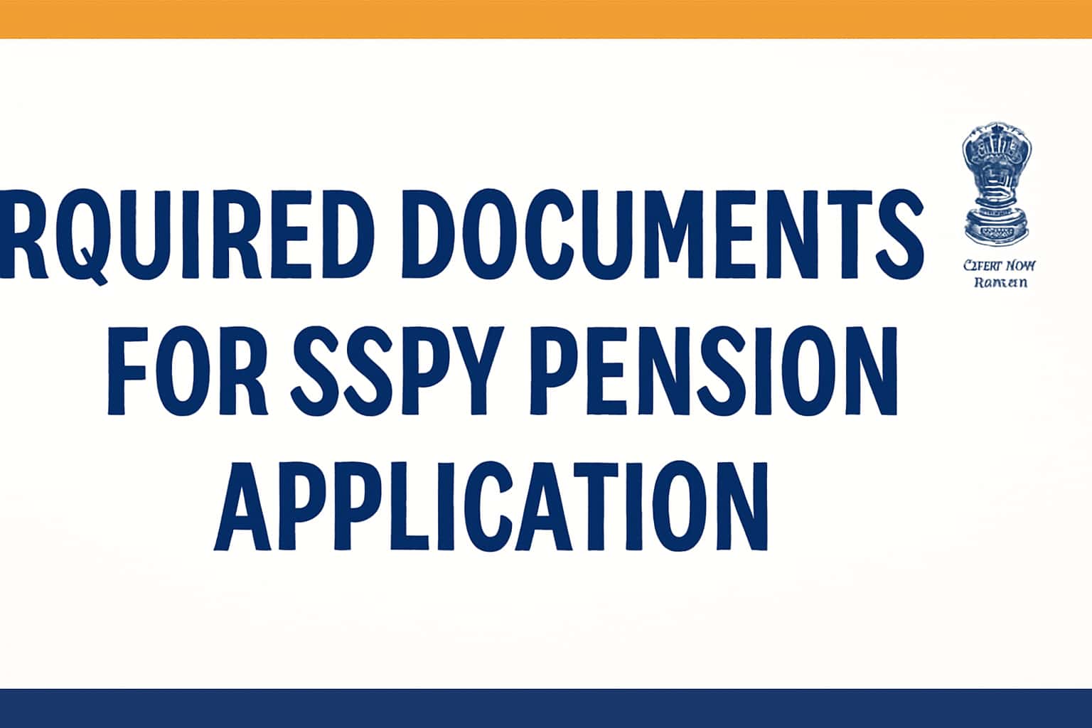 Required Documents for SSPY Pension Application